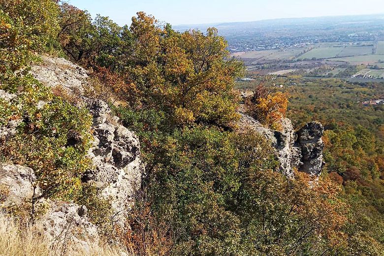 Panorámakilátás a visegrádi Kő-hegyről